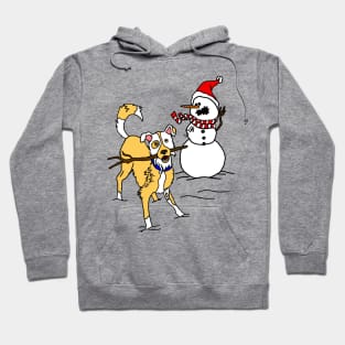 Rough Play Snowman and Dog Hoodie